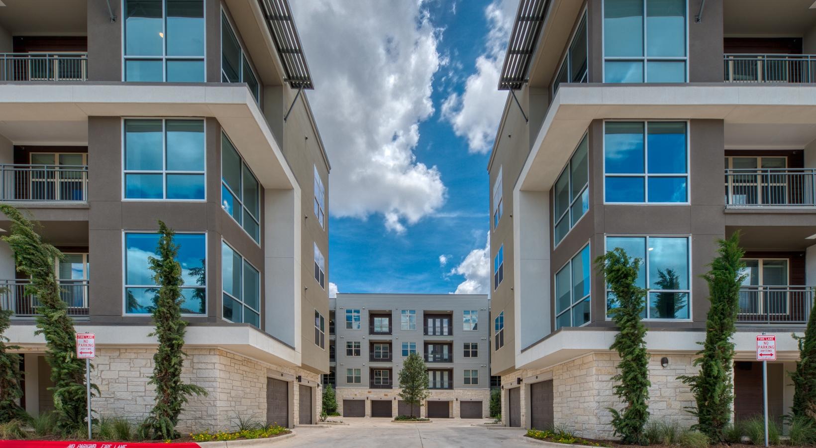The essence of exceptional living a street with buildings on either side