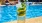 a drink by a pool