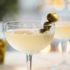 cocktail with olives