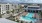 a swimming pool in a city